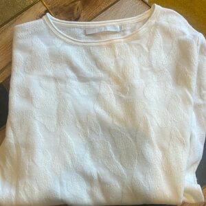 One Grey Day cotton blend lightweight butterfly sweater 
Perfect for layering